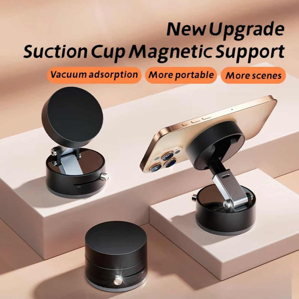 Vacuum Magnetic Phone Stand